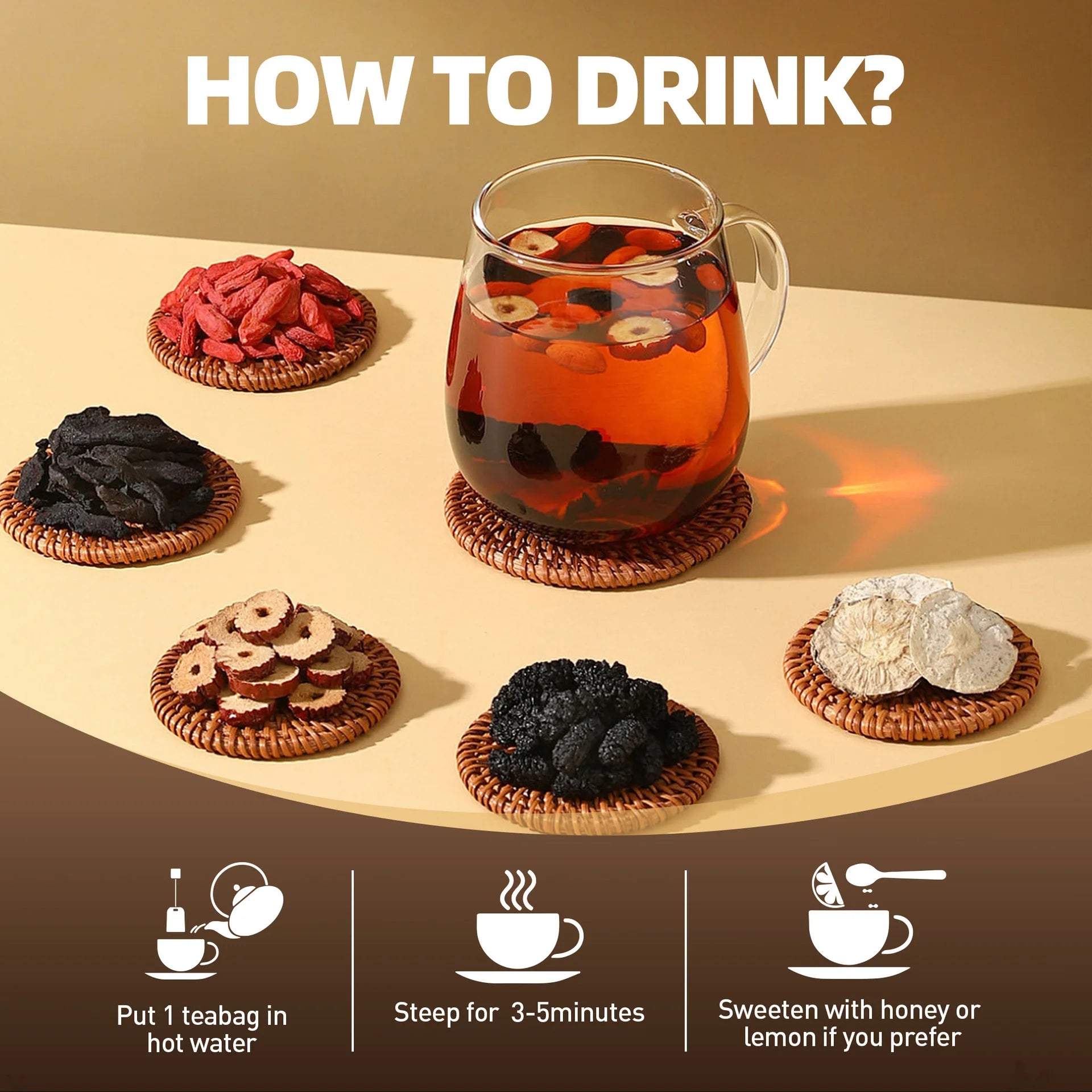 Ginseng Herbal Wellness Tea