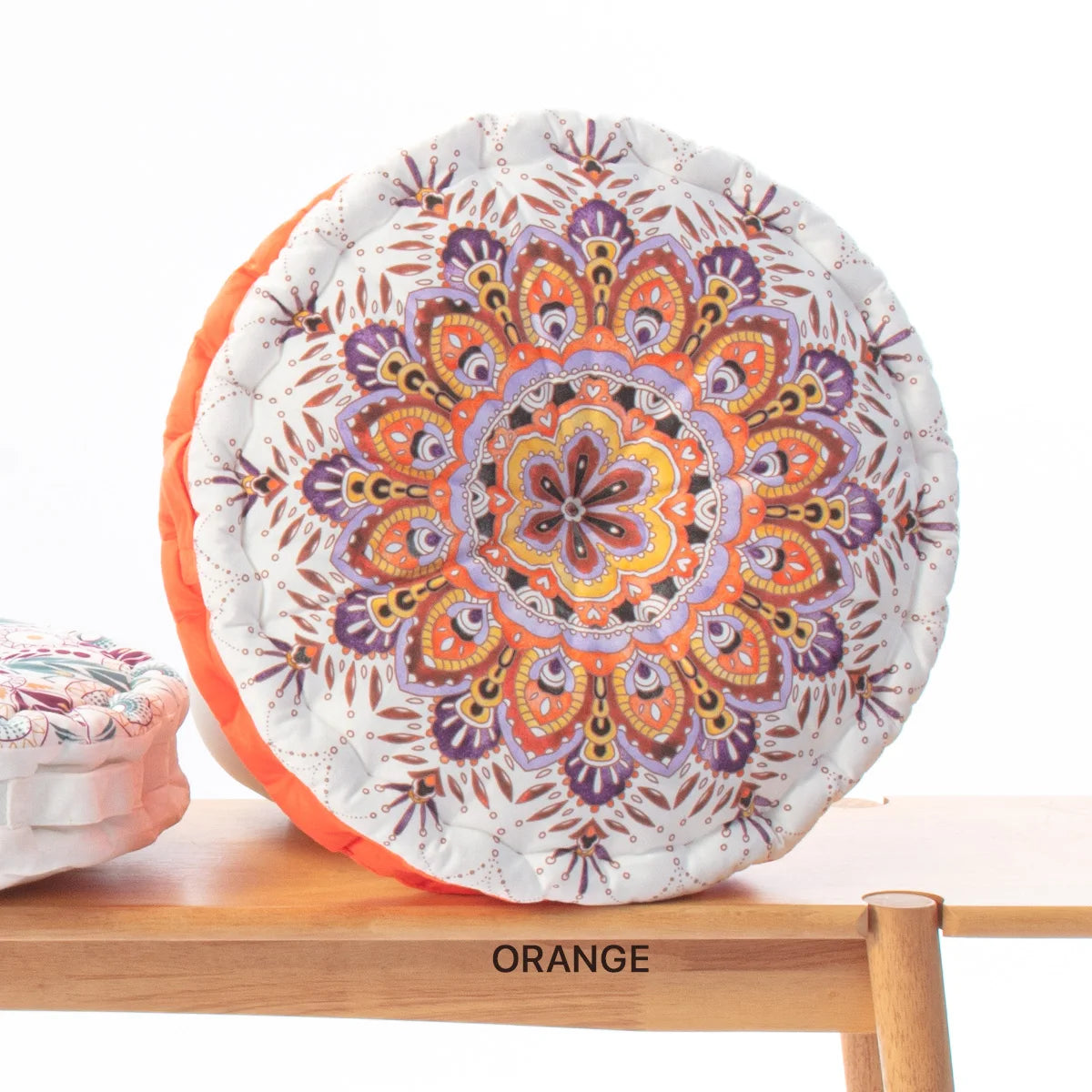 Mandala Round Floor Cushion