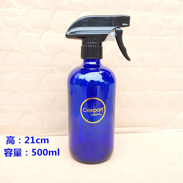 Blue Glass Bottle Collection