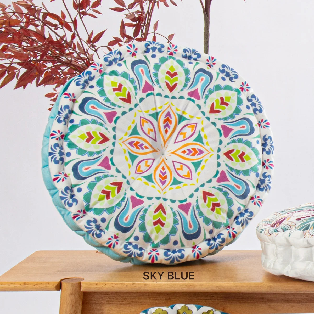 Mandala Round Floor Cushion