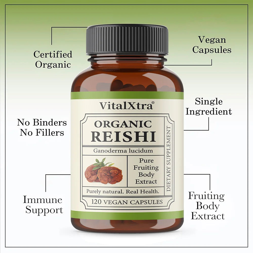 Reishi Mushroom Immune Support Capsules