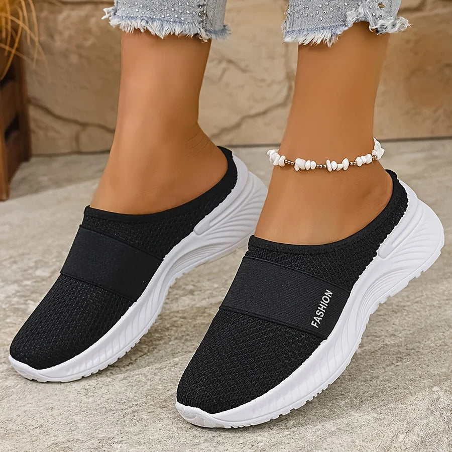 Comfortable Breathable Women's Trail Shoes Lightweight Closed-Toe Sneakers with Air Damping Hiking Outdoor Supportive Camping