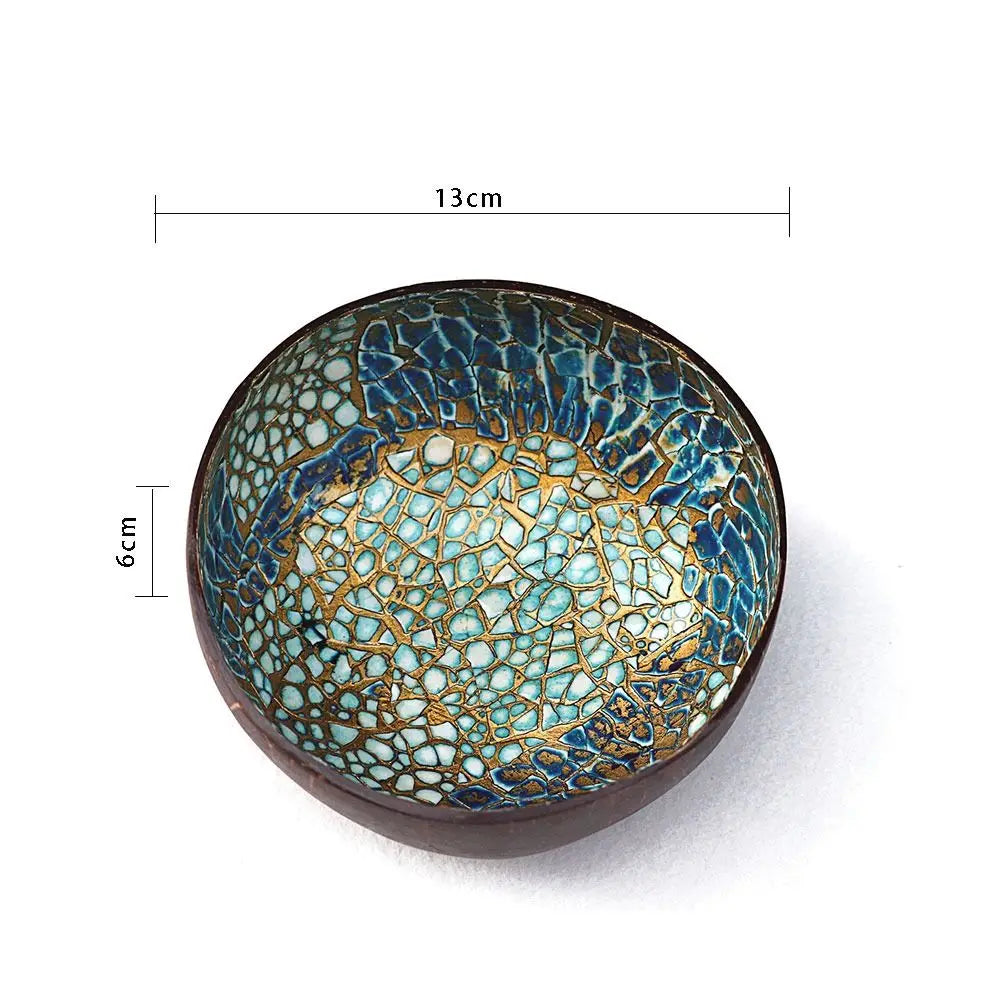 Coconut Shell Storage Bowls (Set of 2)