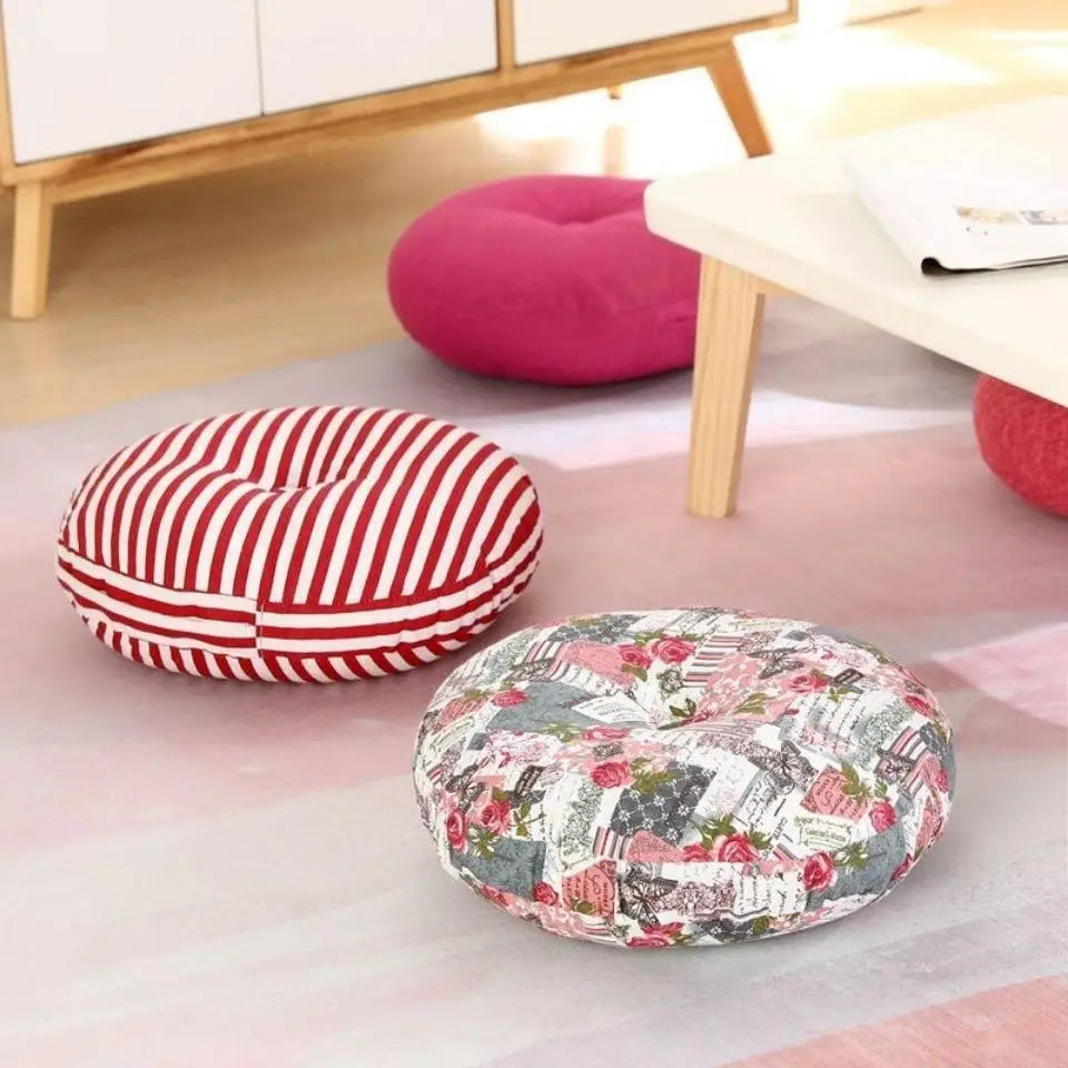 Round Meditation Floor Cushion