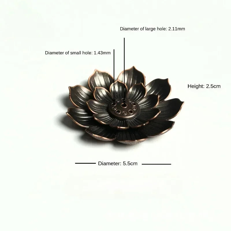 Lotus Incense Burner Plate