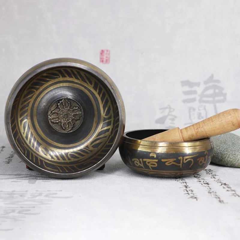 Tibetan Singing Bowl with Striker