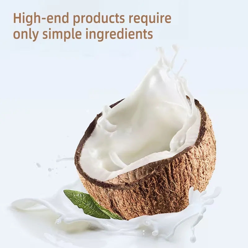 Coconut Moisturizing Massage Oil - Hydrating and Moisturizing, Long-Lasting Fragrance, Fragrance-Free, Suitable for Face, Body, Hair, and Diffusers/Humidifiers - 100ml