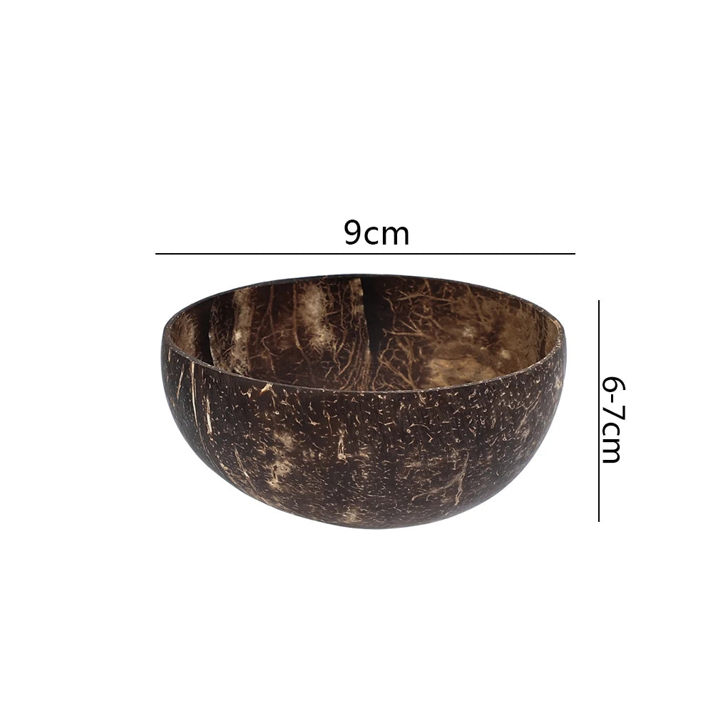 Natural Coconut Serving Bowls