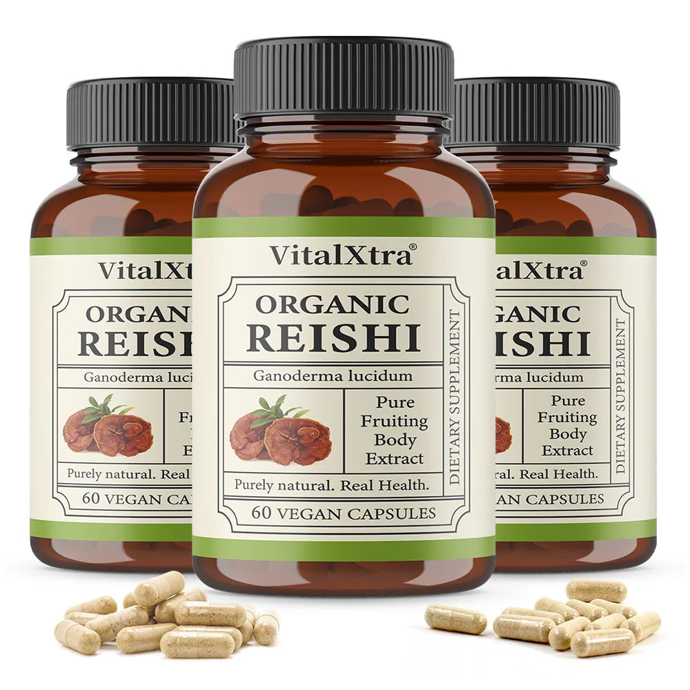 Reishi Mushroom Immune Support Capsules