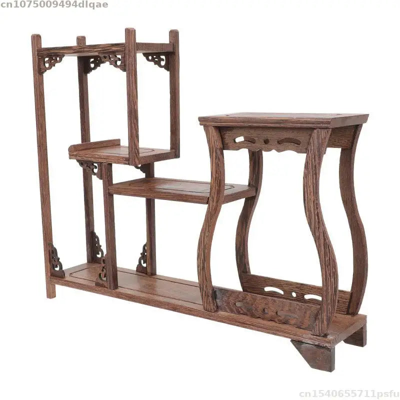Natural Wood Display Stand
