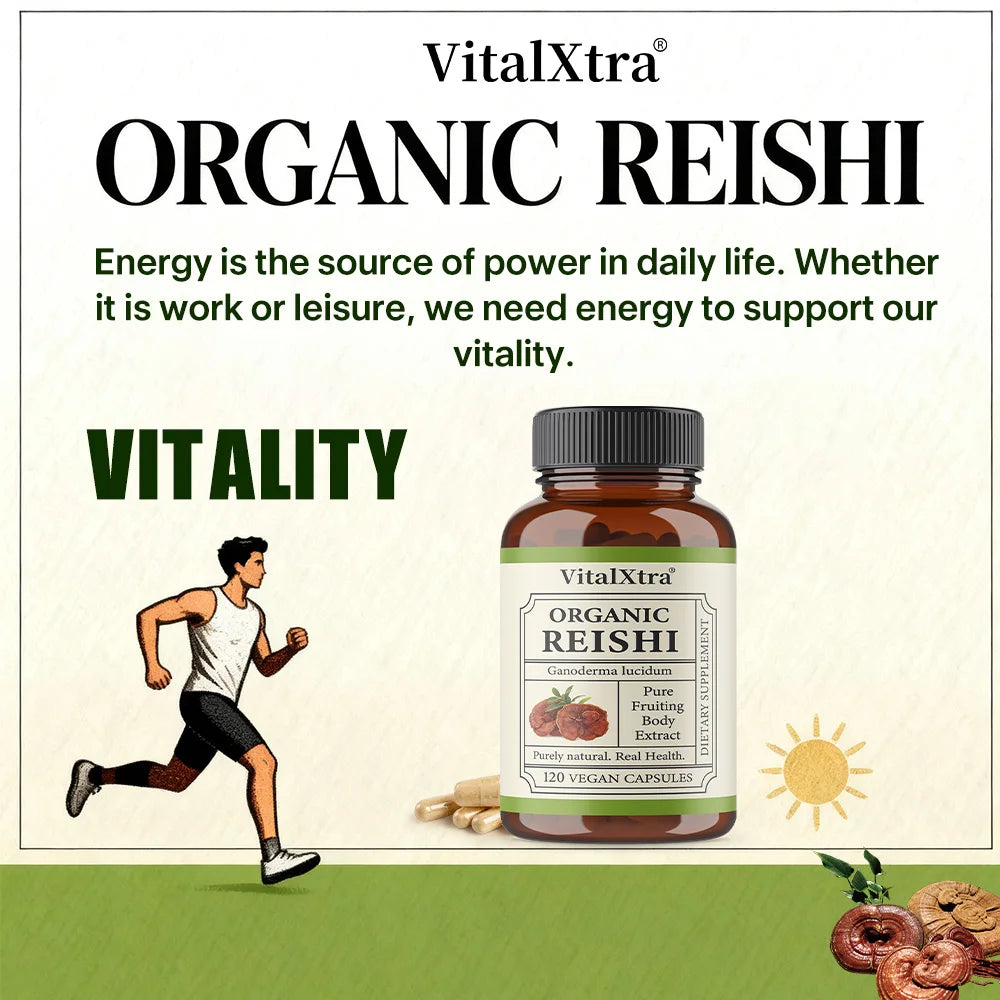 Reishi Mushroom Immune Support Capsules