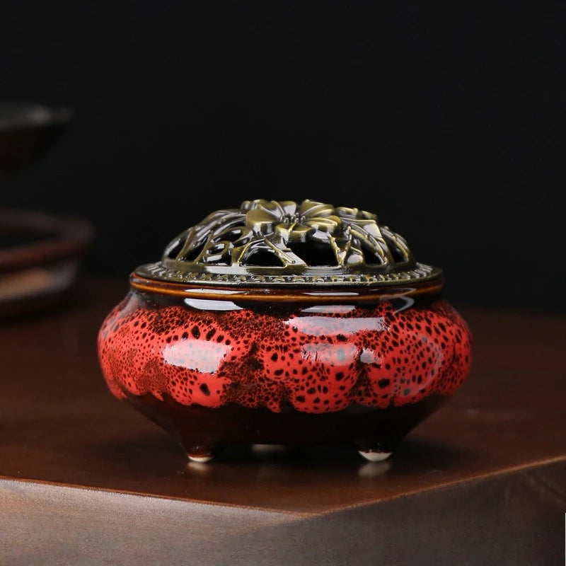 Celadon Ceramic Incense Burner