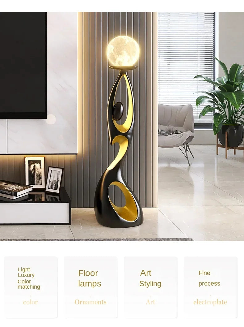 Nordic Dancing Figures Sculpture