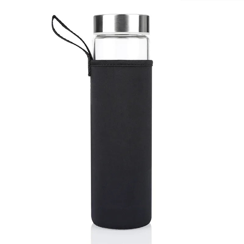 Wide-Mouth Crystal Infuser Bottle