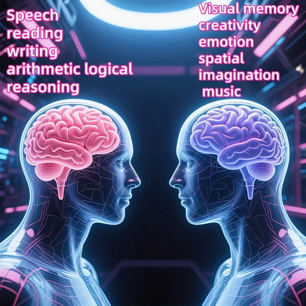 Whole Brain Thinking Training Improving 20 Pages Brain Collaboration Training Cards Concentration Attention Fine Motor Cards