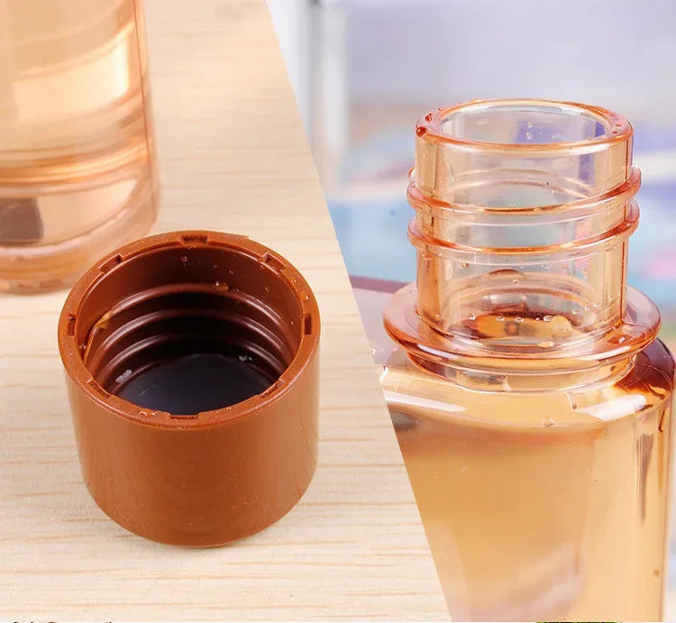 350ml/420ml Originality Notebook Type Water Bottle Flat Paper Kettle BPA-free Hydro Flask Transparent Plastic Water Bottle