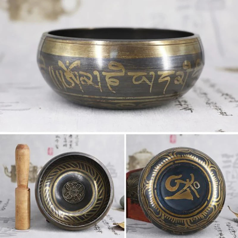 Tibetan Singing Bowl with Striker