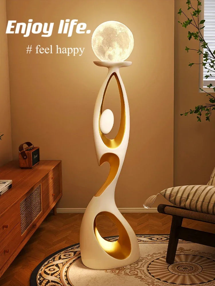 Nordic Dancing Figures Sculpture