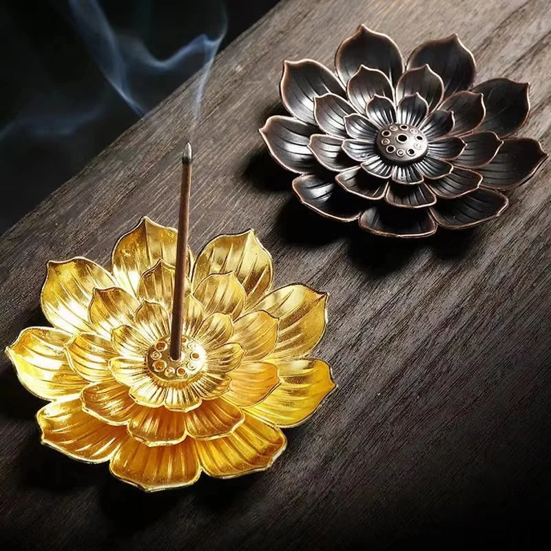 Lotus Incense Burner Plate