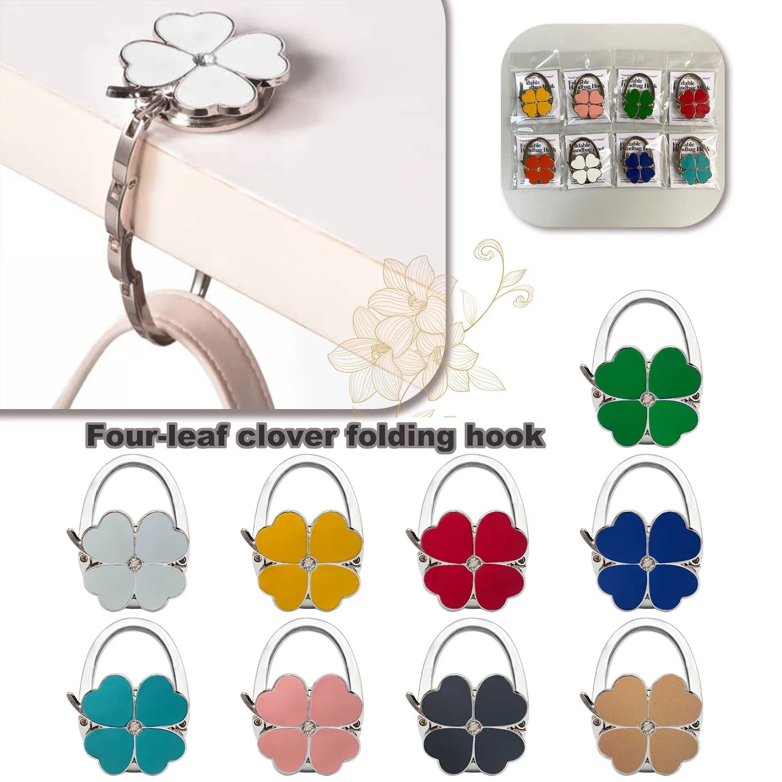 Four Leaf Clover Handbag Hanger