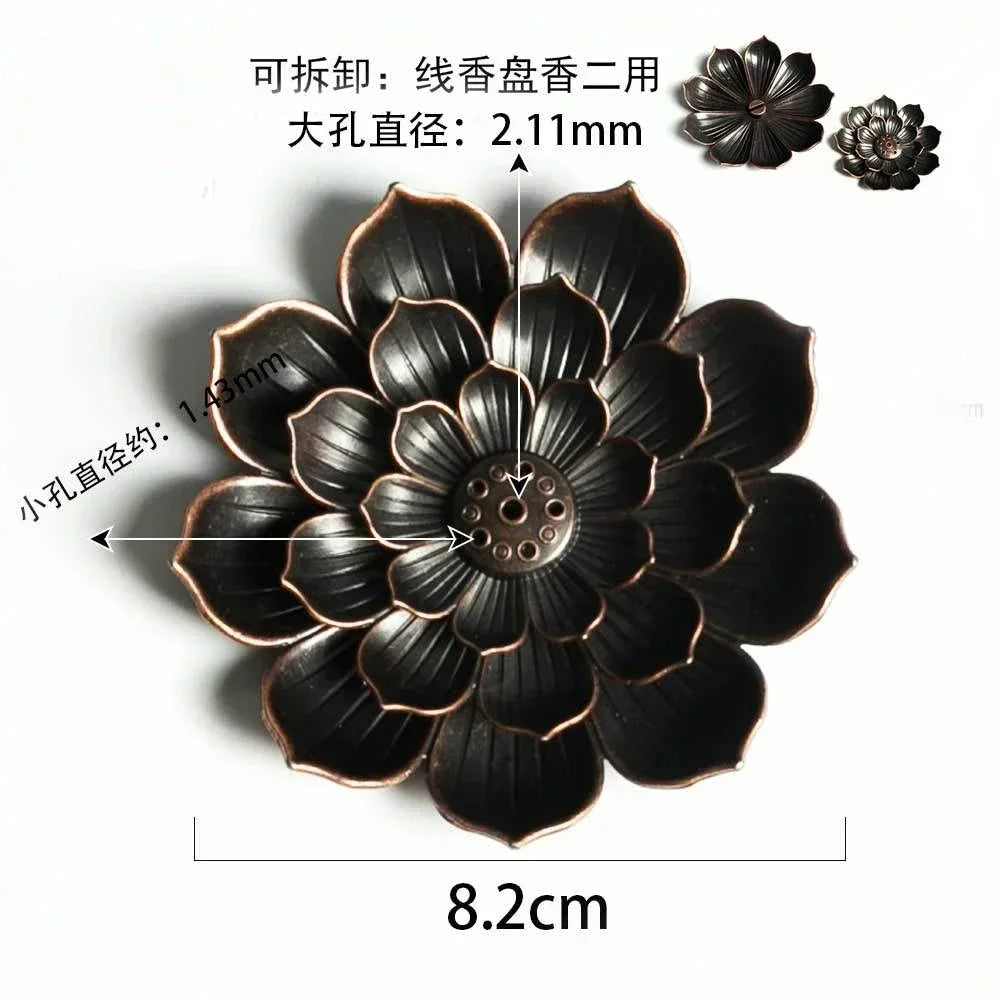 Lotus Incense Burner Plate