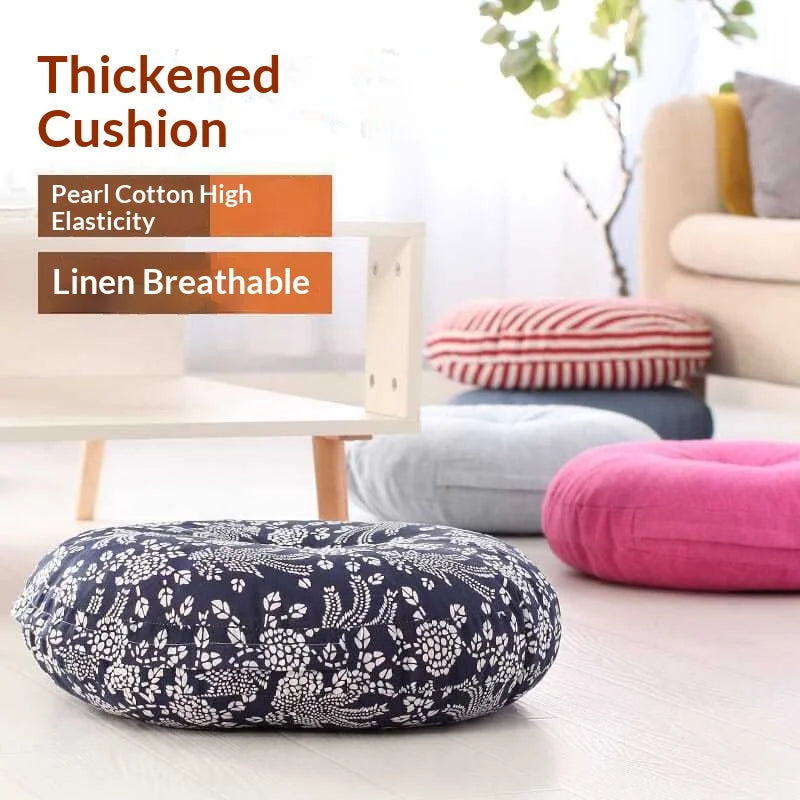 Round Meditation Floor Cushion
