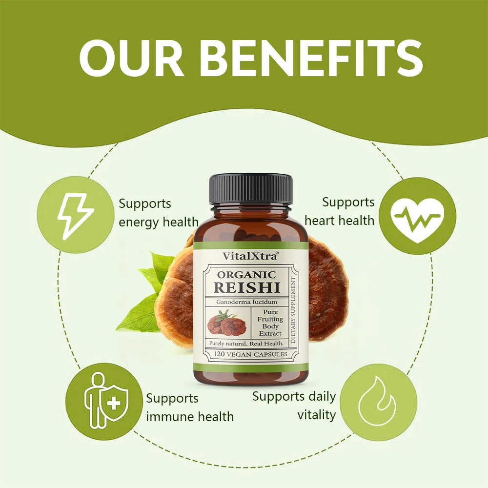 Reishi Mushroom Immune Support Capsules