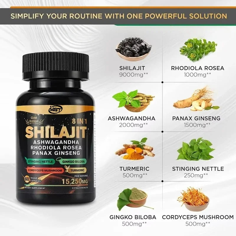 8-in-1 Shilajit Gold Complex