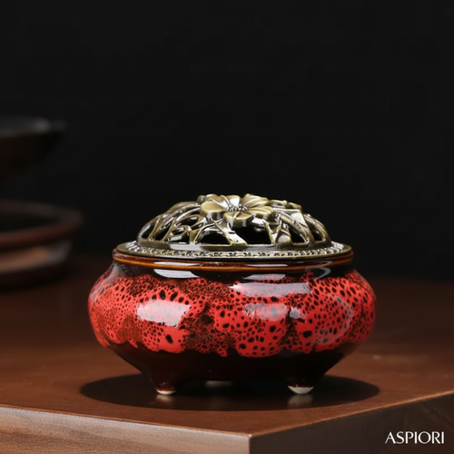 Celadon Ceramic Incense Burner Hero