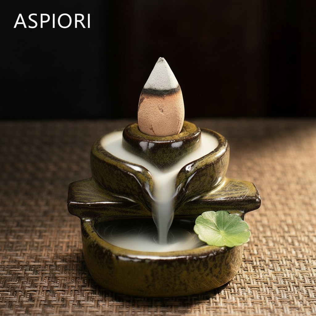 Ceramic Backflow Incense Burner