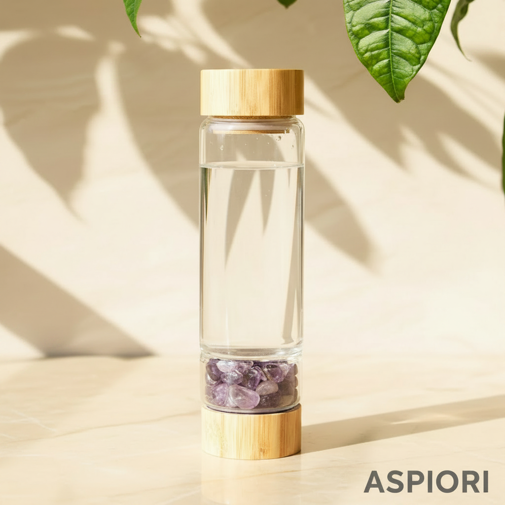 Crystal Infuser Bottle - Perfectly Upright