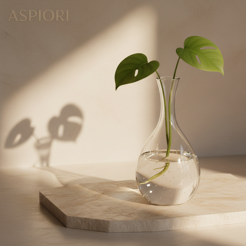 Glass Hydroponic Planter Vase