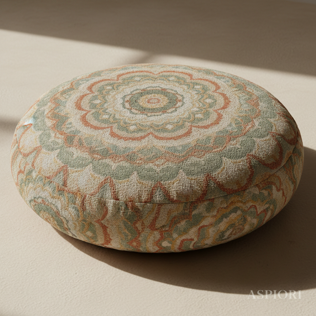 Mandala Round Floor Cushion