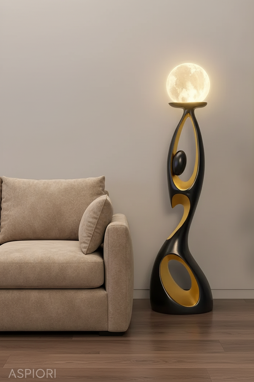 Nordic Dancing Figures Sculpture - Luxury Chair v2