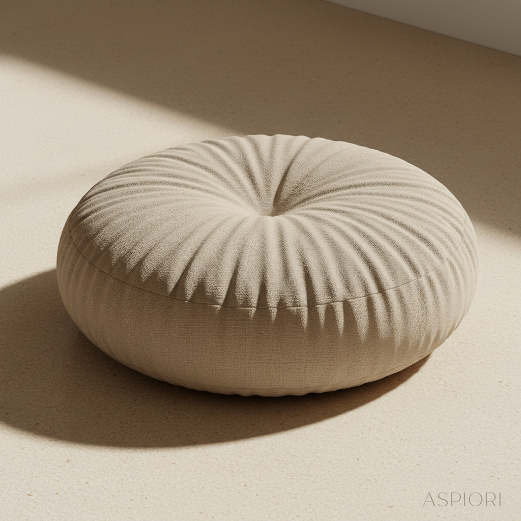 Round Meditation Floor Cushion