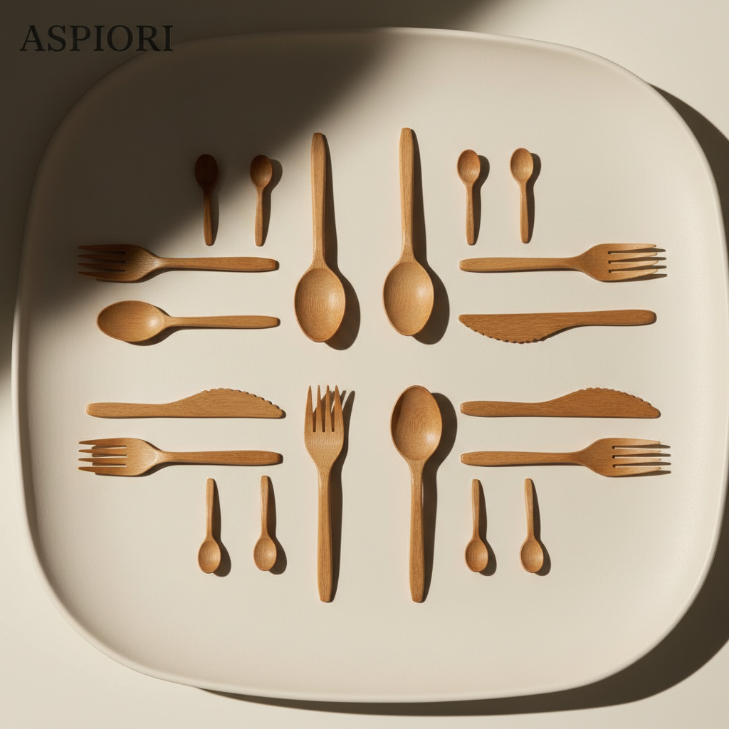 Wooden Cutlery Set
